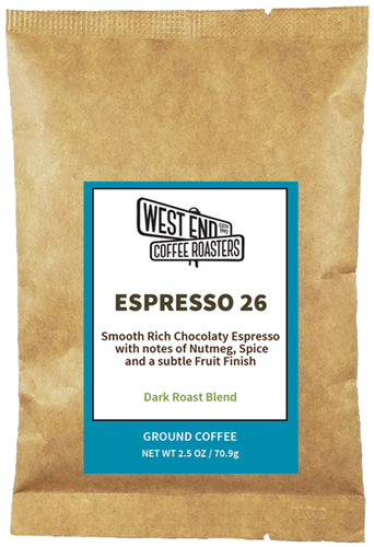 Espresso 26 Sample Size